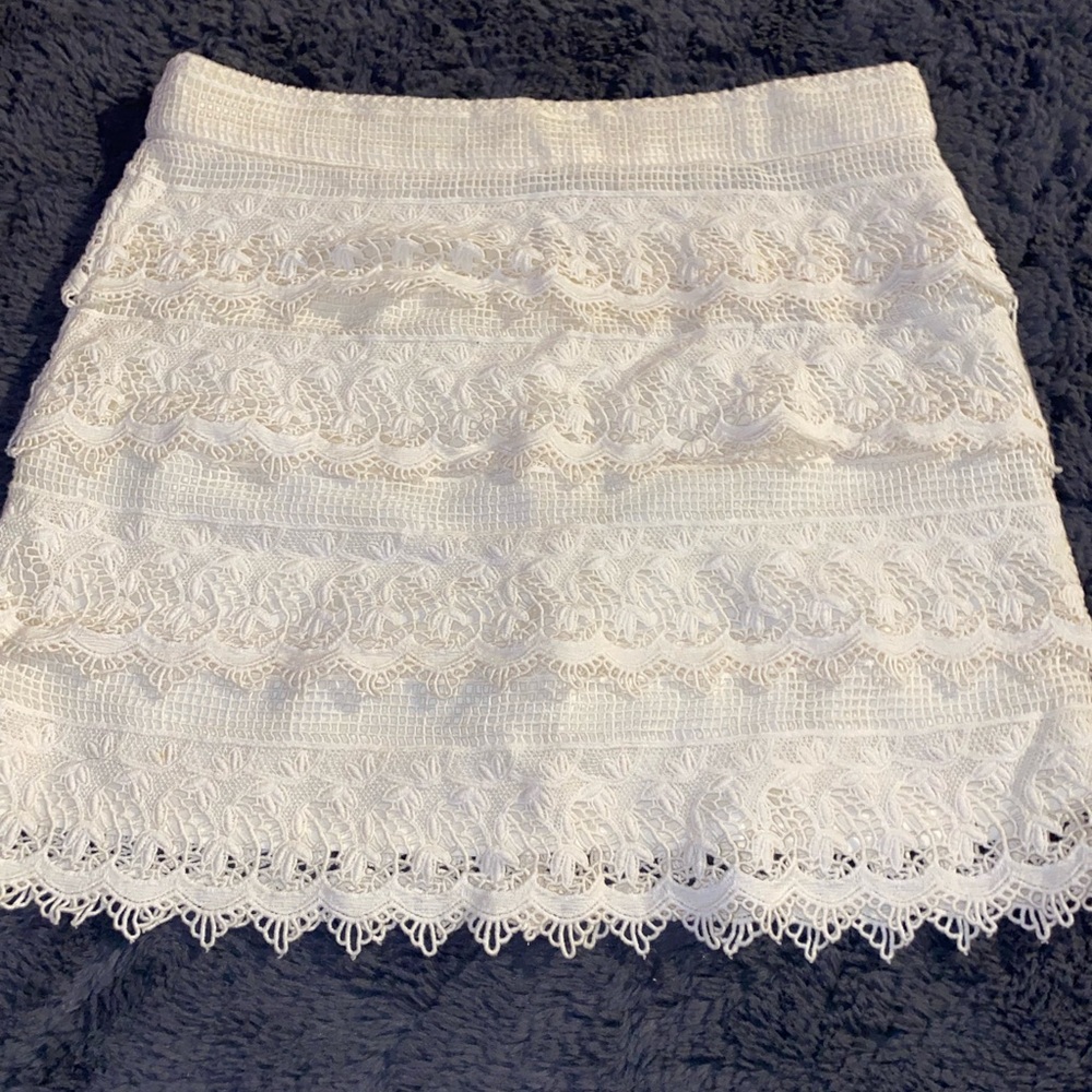 American Eagle Lace Mini Skirt